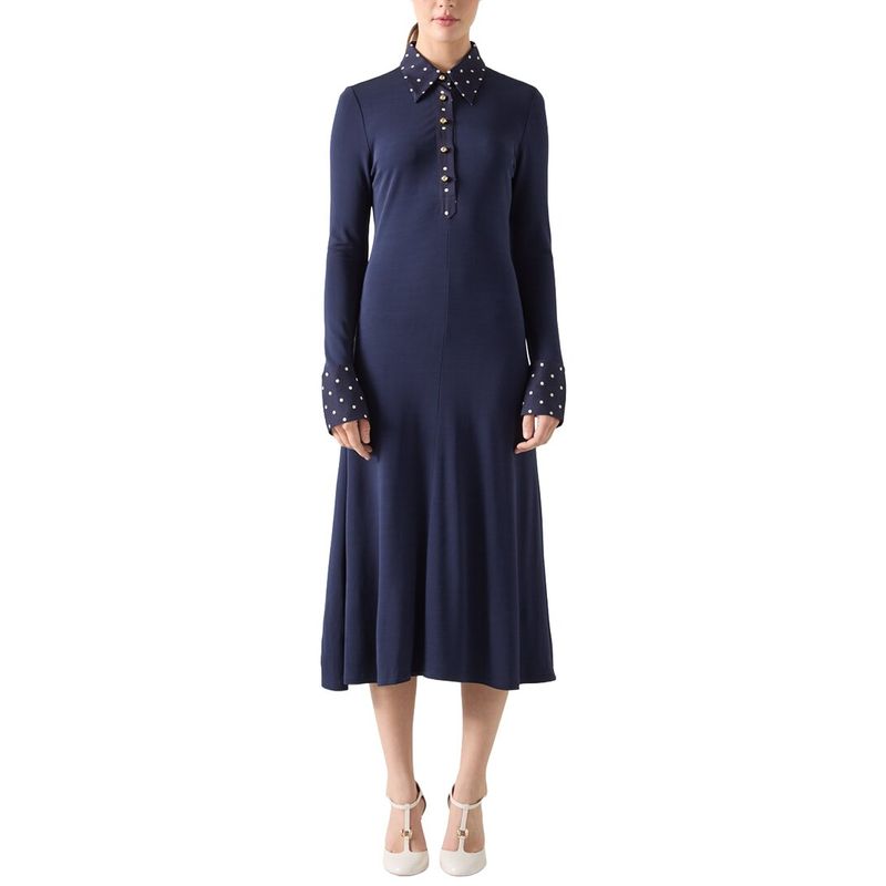 Lk Bennett Womens Rita Dress, Navy